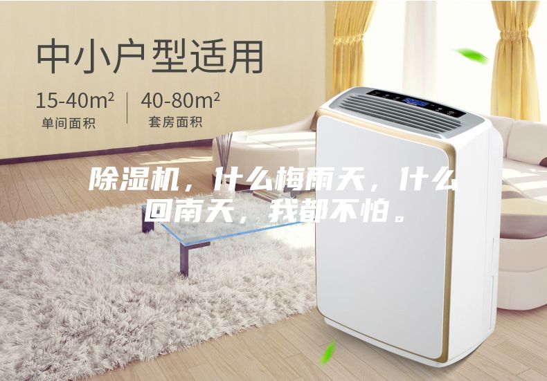 除濕機，什么梅雨天，什么回南天，我都不怕。