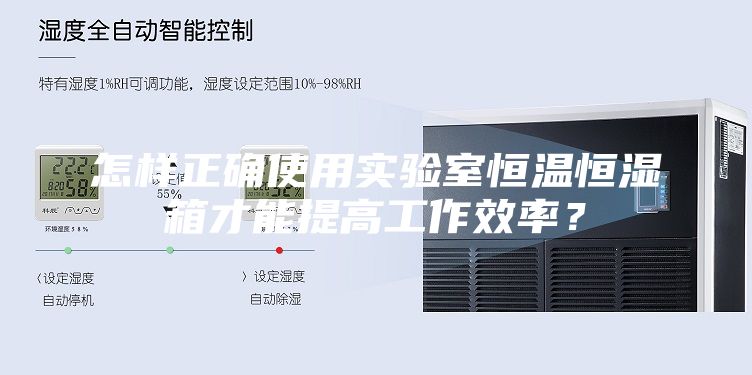 怎樣正確使用實驗室恒溫恒濕箱才能提高工作效率？