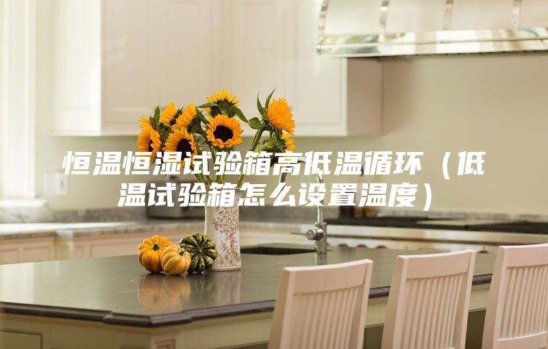 恒溫恒濕試驗箱高低溫循環(huán)（低溫試驗箱怎么設置溫度）