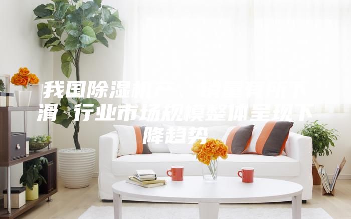 我國(guó)除濕機(jī)產(chǎn)、銷(xiāo)量有所下滑 行業(yè)市場(chǎng)規(guī)模整體呈現(xiàn)下降趨勢(shì)